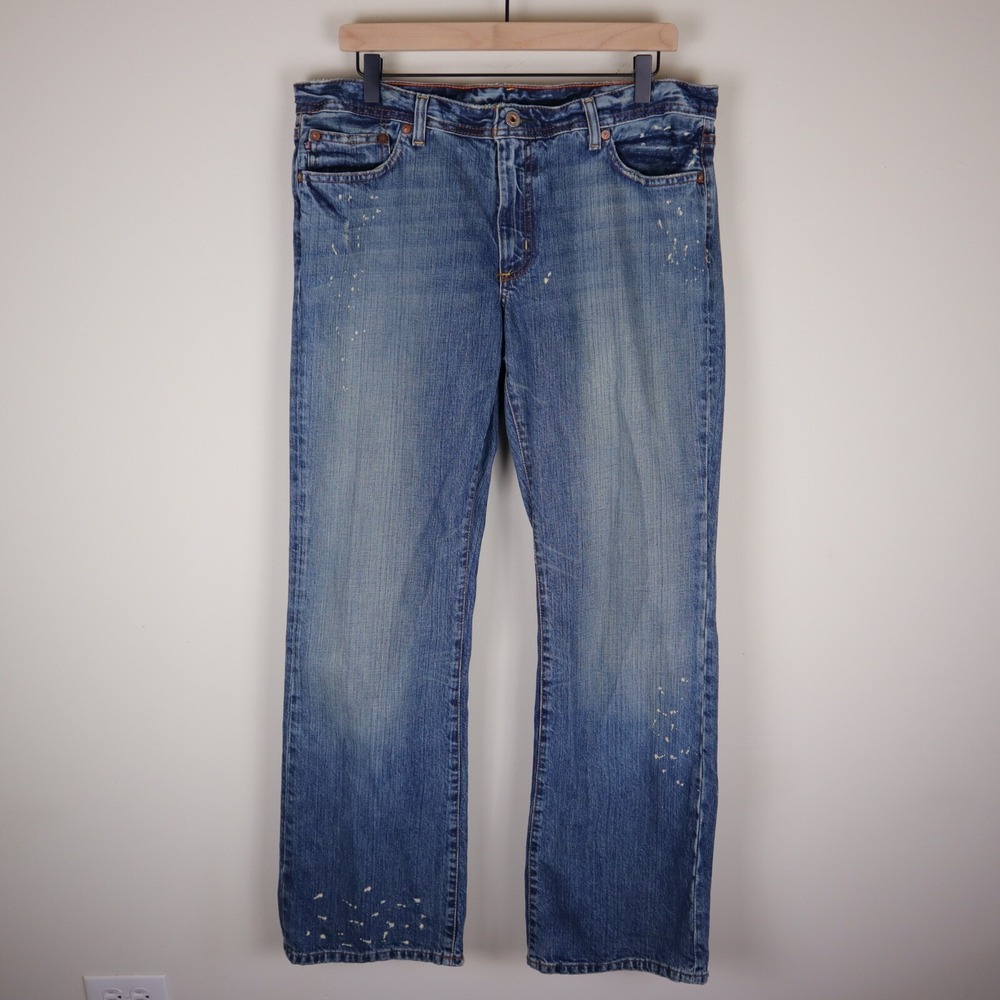 Vintage Women's Ralph Lauren Jeans Co‎ Kelly Boot Cut Jeans Size 14 Waist 35"